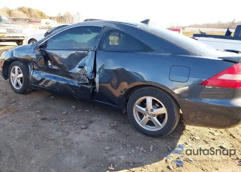 2003 Honda Accord 2.4 Ex из США, поврежденный, VIN 1HGCM72683A032562